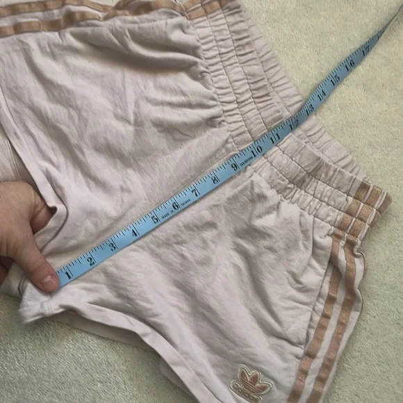 LIMITED EDITION Adidas Pink Cotton Shorts with Rose gold details - Picture 5 of 8